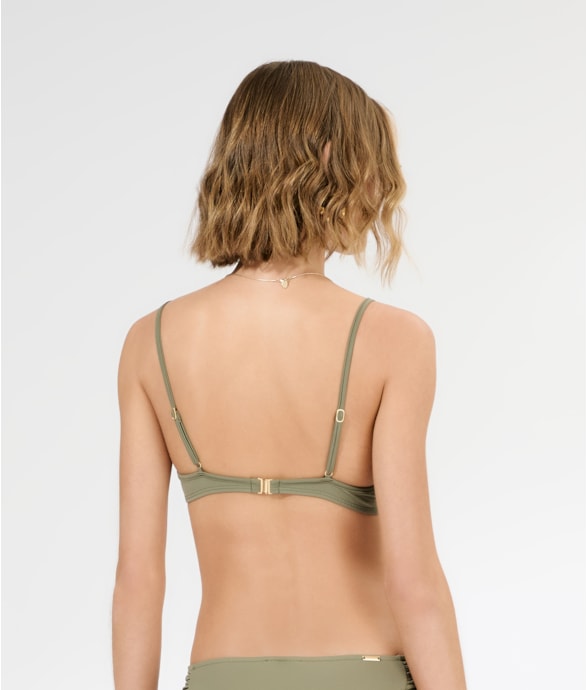 Top Meia Taça Comfort Clássicos Verde Oliva