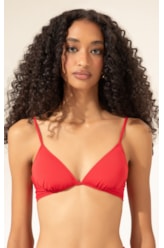 Top Meia Taça Comfort Clássicos Vermelho