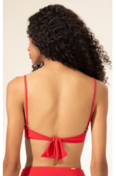 Top Meia Taça Comfort Clássicos Vermelho