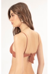 Top Meia Taça Comfort Contas Bobby Marrom