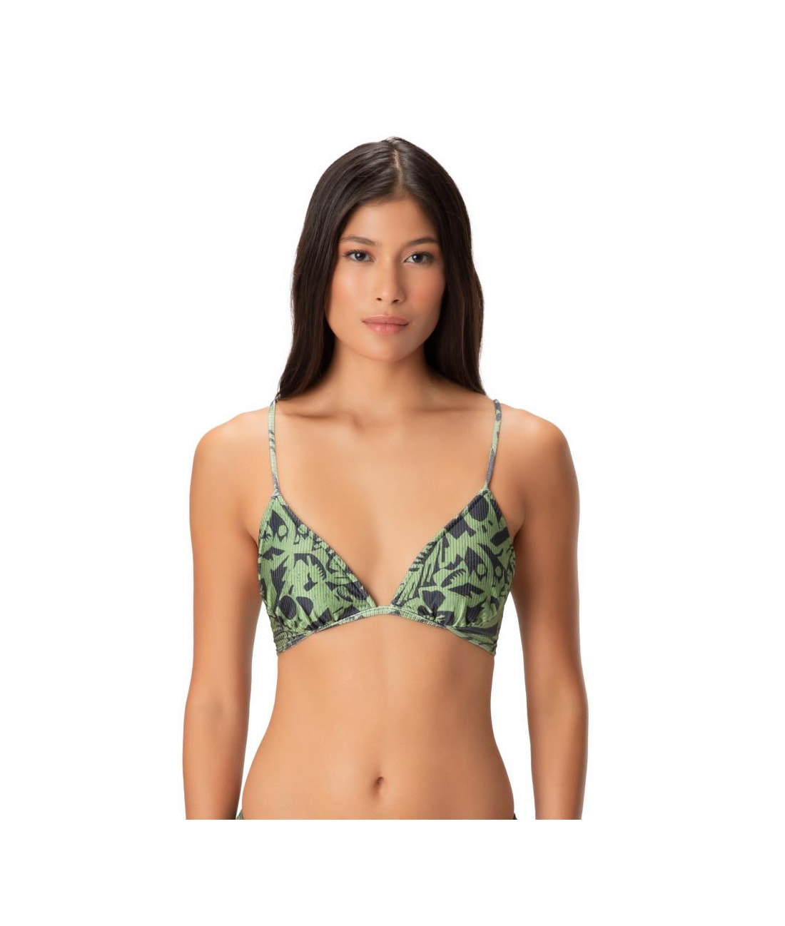 Top Meia Taça Comfort Corcovado Verde Escuro