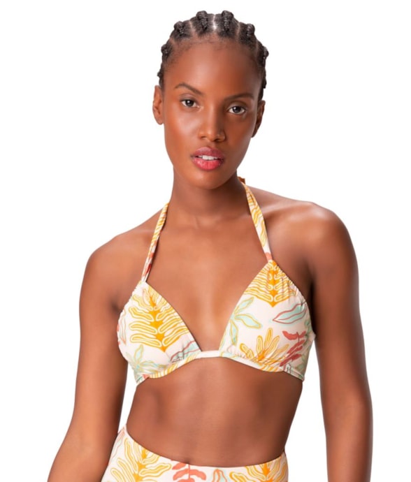 Top Meia Taça Comfort Cozumel Bege