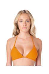 Top Meia Taça Comfort Essential Mostarda