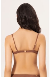 Top Meia Taça Comfort Magic Marrom