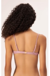 Top Meia Taça Comfort Magic Rosa Dusty