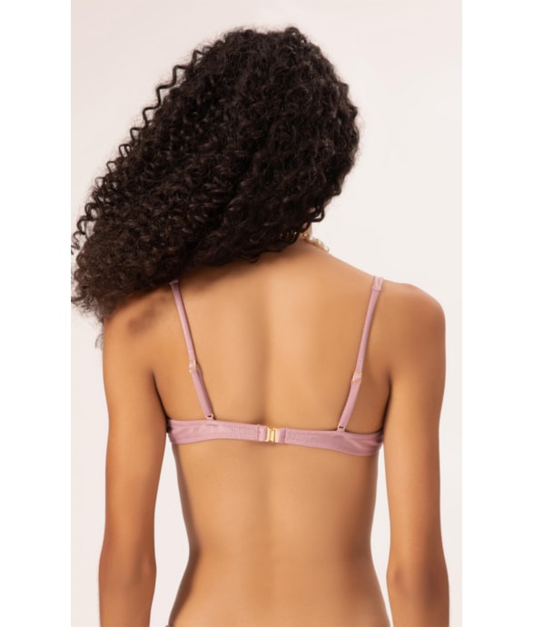 Top Meia Taça Comfort Magic Rosa Dusty