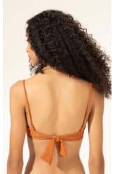 Top Meia Taça Comfort Spritz Caramelo