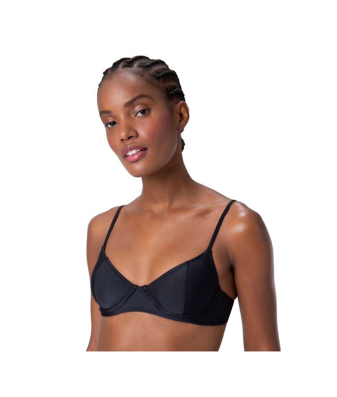 Top Meia Taça Madonna Classic Preto