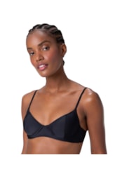 Top Meia Taça Madonna Classic Preto