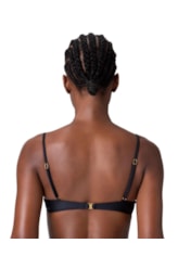 Top Meia Taça Madonna Classic Preto
