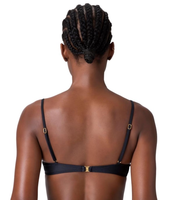 Top Meia Taça Madonna Classic Preto