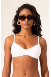 Top Meia Taça Madonna Comfort Bobby Branco