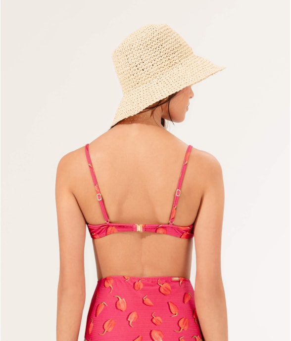 Top Meia Taça Madonna Comfort Bonnet Pink