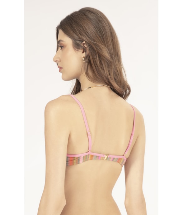 Top Meia Taça Madonna Comfort Celina Ocre