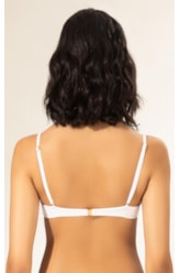 Top Meia Taça Madonna Comfort Clássicos Branco