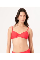 Top Meia Taça Madonna Comfort Clássicos Magenta