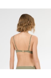 Top Meia Taça Madonna Comfort Clássicos Verde Oliva