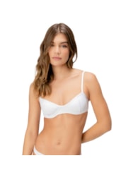 Top Meia Taça Madonna Comfort Laise Branco