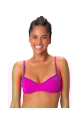 Top Meia Taça Madonna Comfort Laise Pink