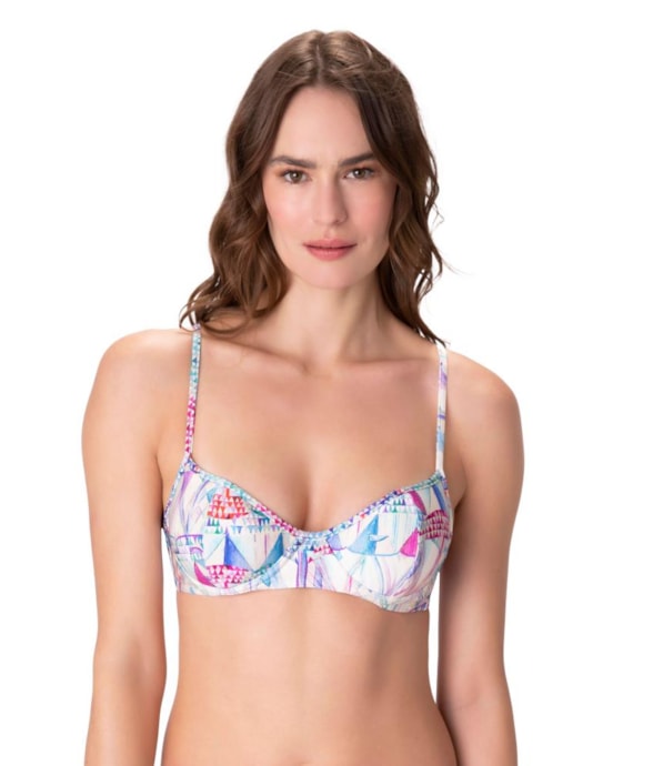 Top Meia Taça Madonna Comfort Veleiros Off White