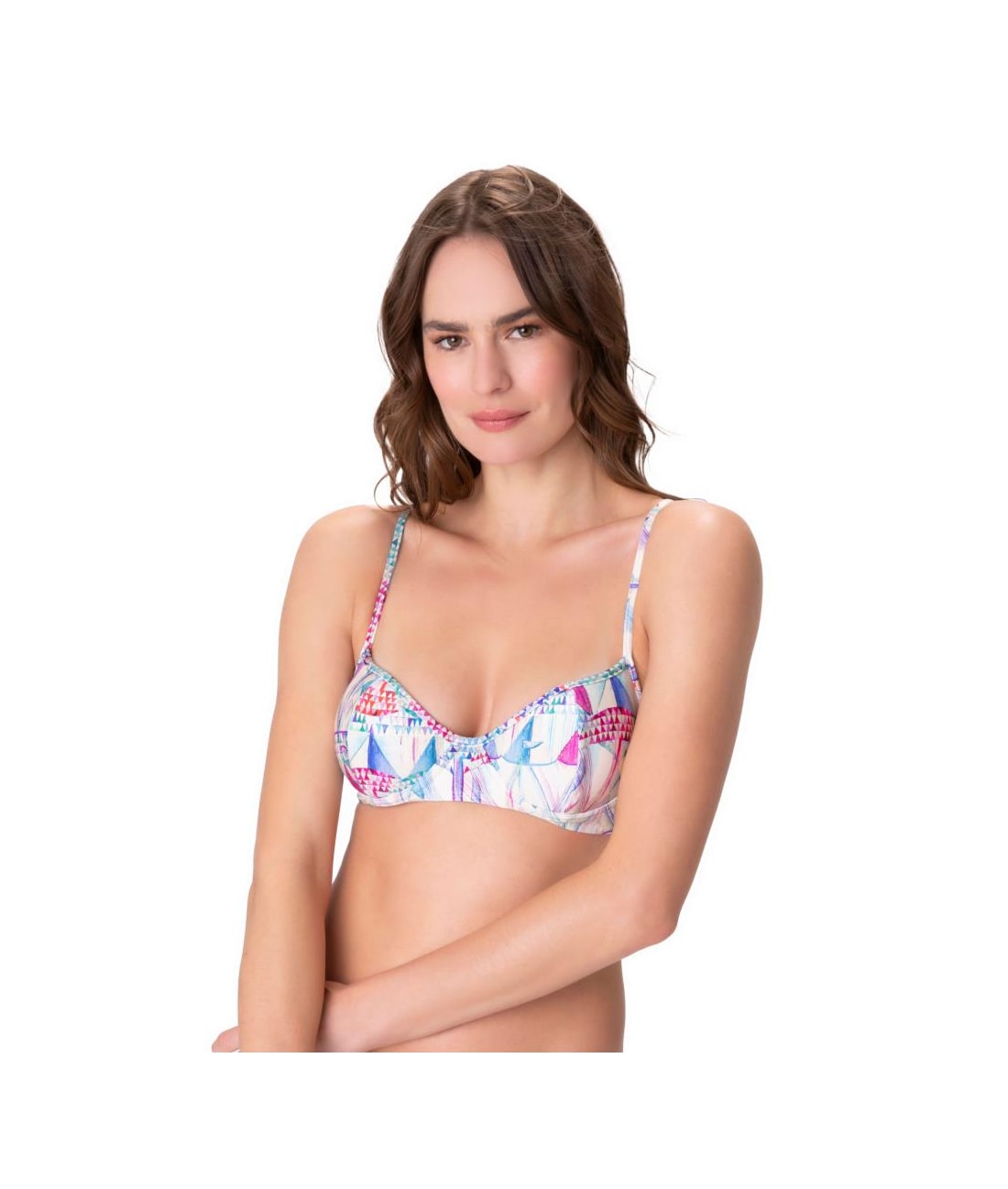 Top Meia Taça Madonna Comfort Veleiros Off White