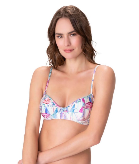 Top Meia Taça Madonna Comfort Veleiros Off White