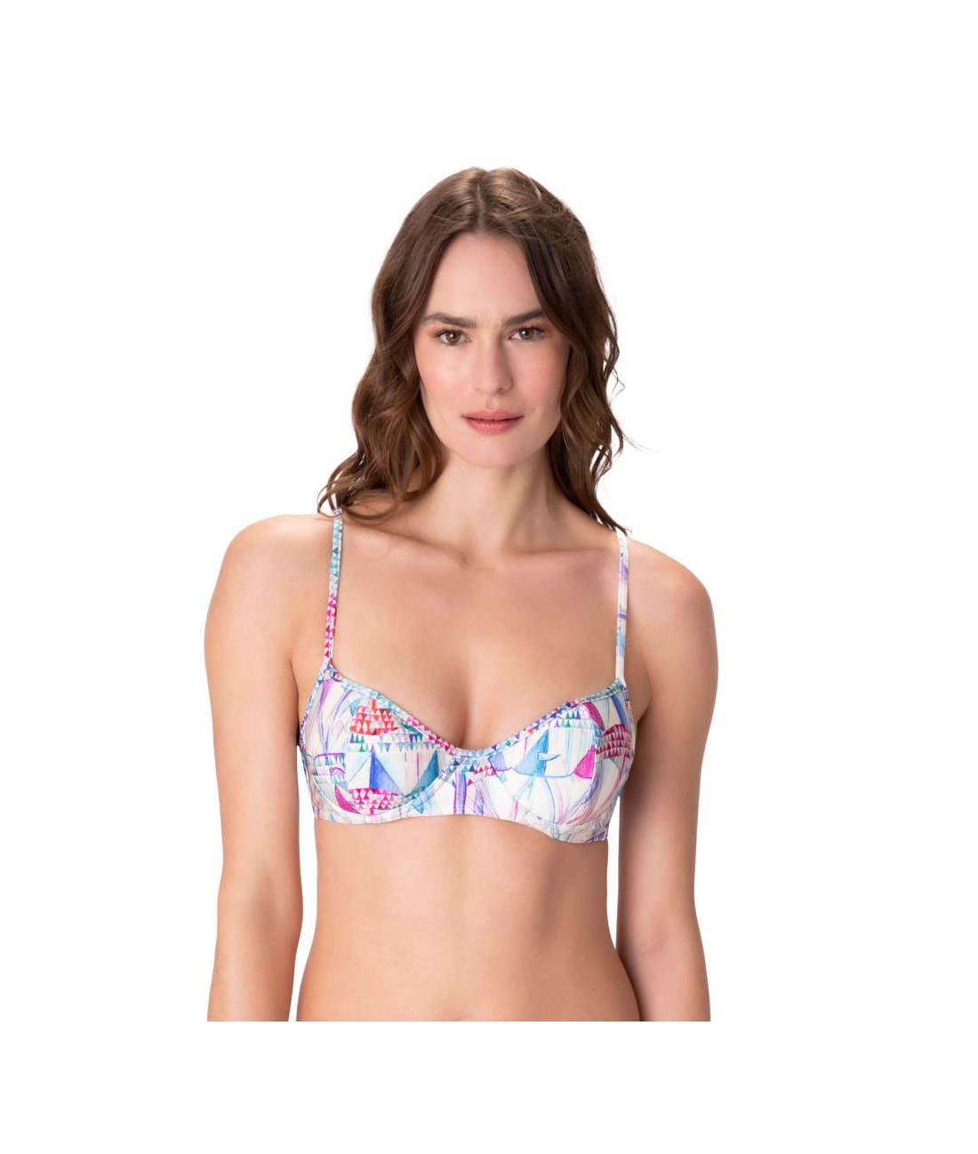 Top Meia Taça Madonna Comfort Veleiros Off White