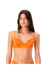 Top Meia Taça Madonna Jaguar Laranja
