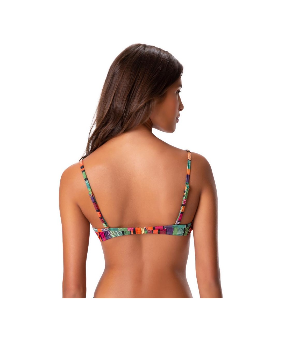 Top Meia Taça Madonna List Verde Escuro