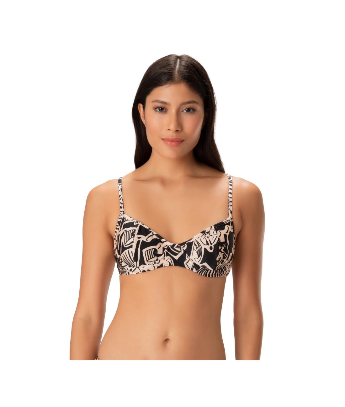 Top Meia Taça Madonna Samba Preto