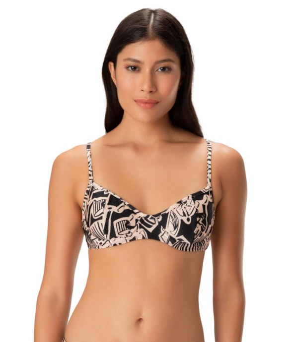 Top Meia Taça Madonna Samba Preto