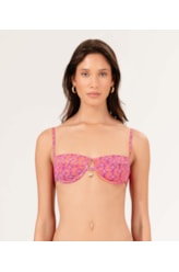 Top Meia Taça New Retrô Dolce Vita Laranja