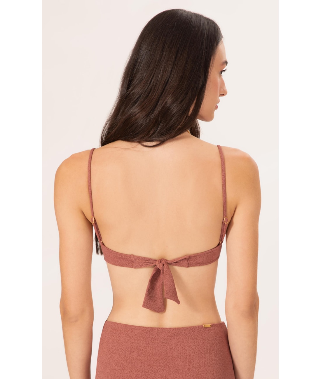 Top Meia Taça Pala Comfort Bobby Caramelo