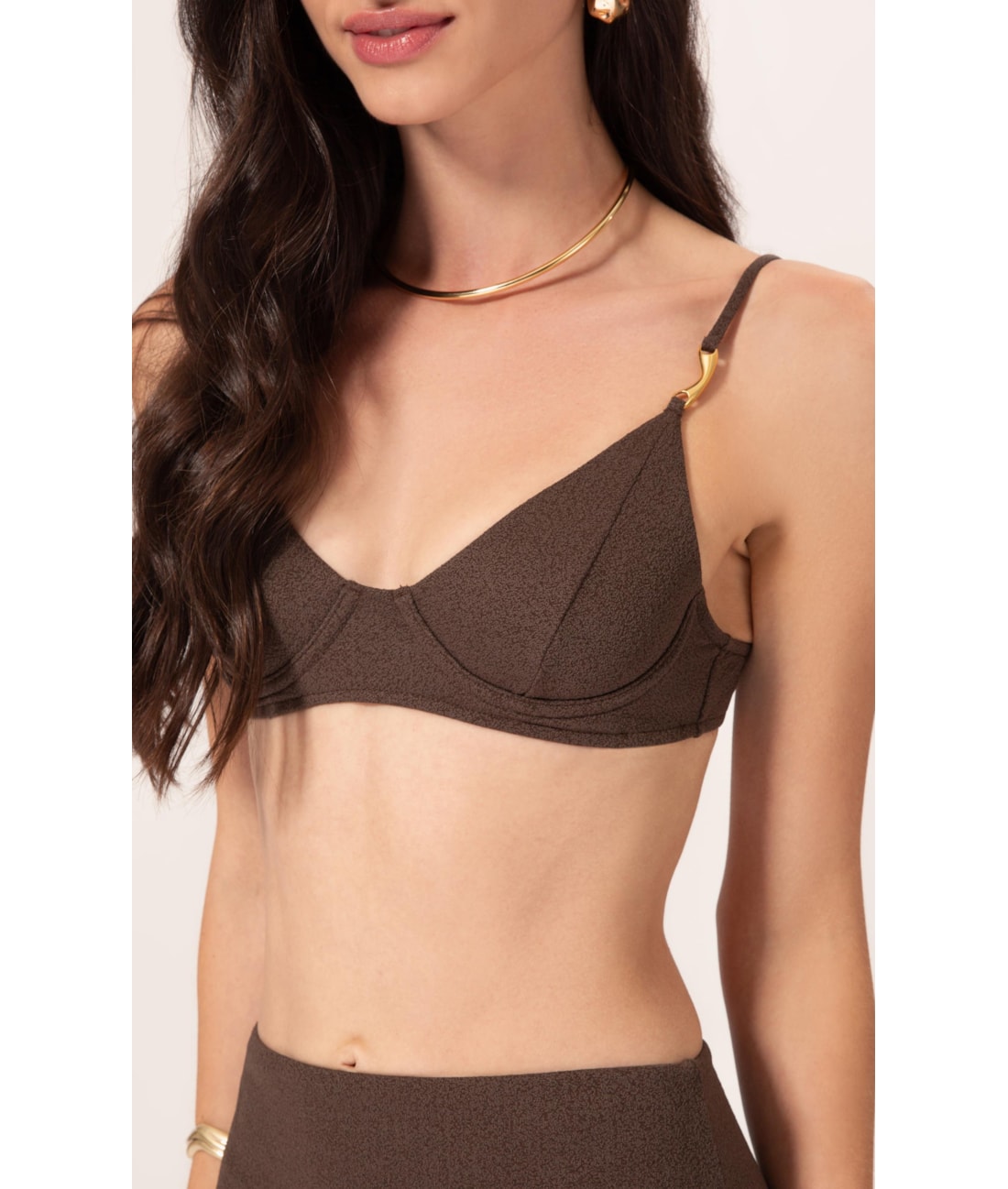 Top Meia Taça Pala Comfort Bobby Tabaco