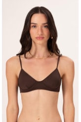 Top Meia Taça Pala Comfort Clássicos Cafe