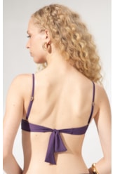 Top Meia Taça Pala Comfort Clássicos Roxo