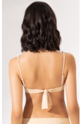 Top Meia Taça Pala Comfort Gaia Bege