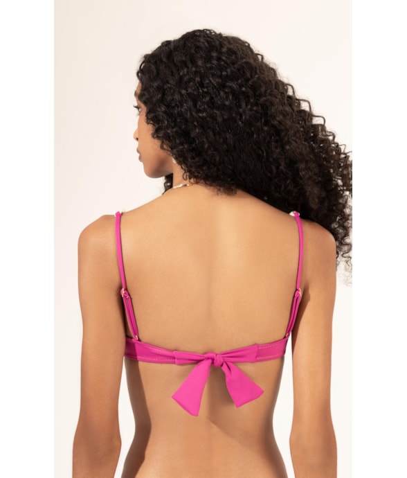 Top Meia Taça Pala Comfort Gaia Pink