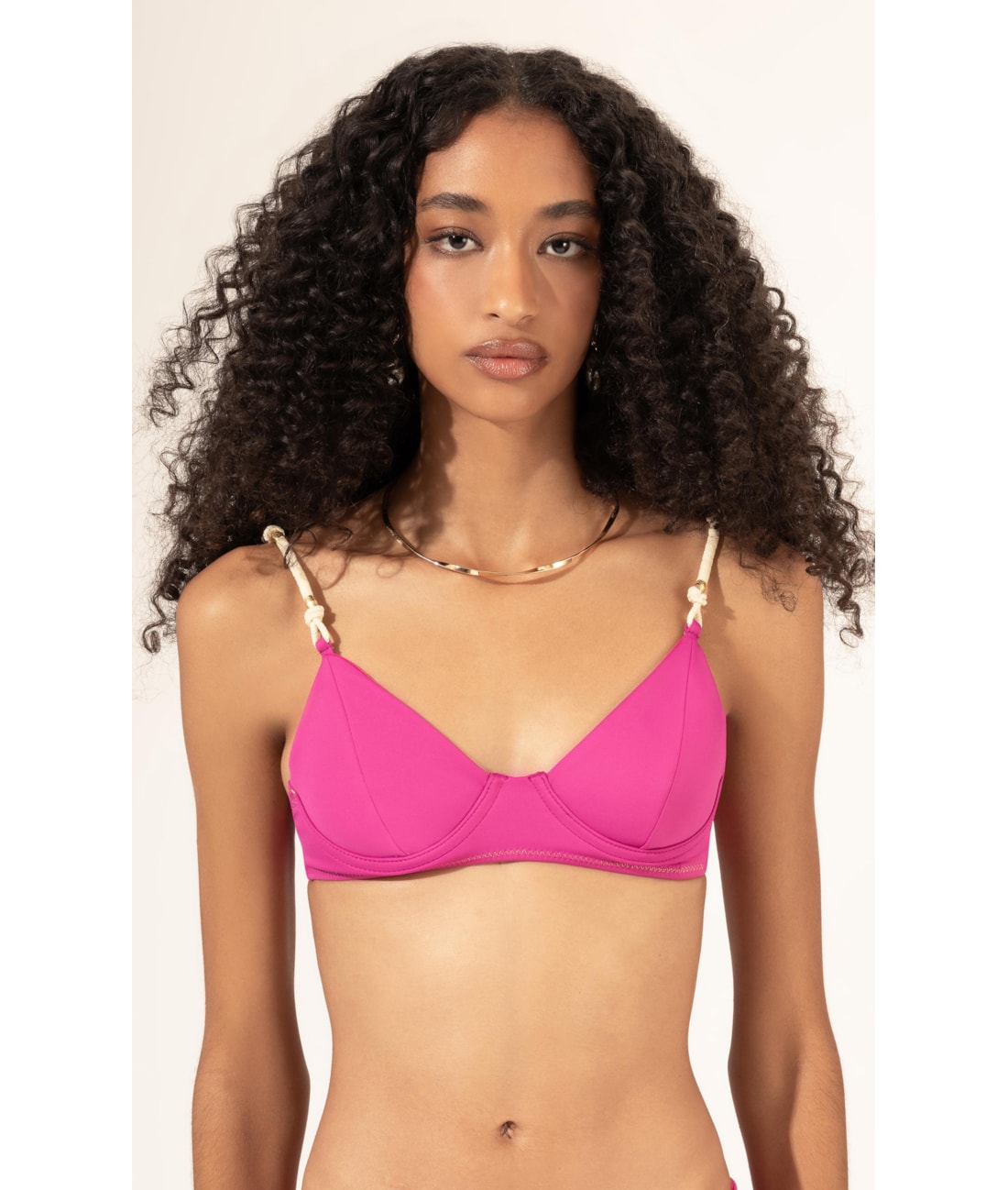 Top Meia Taça Pala Comfort Gaia Pink