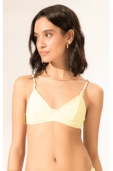 Top Meia Taça Pala Comfort Gaia Verde Maçã