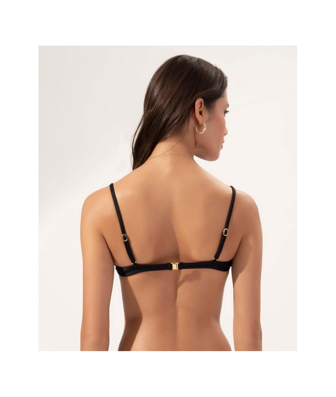 Top Meia Taça Retrô Comfort Amalfi Preto
