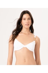 Top Meia Taça Retrô Comfort Bobby Branco