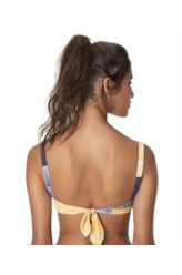 Top Meia Taça Silk Amarelo