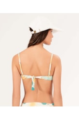 Top Meia Taça Transpassado Comfor Verano Natural