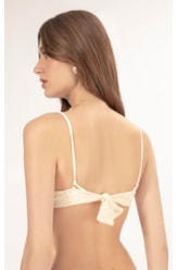 Top Meia Taça Viés Comfort Rendado Air Natural