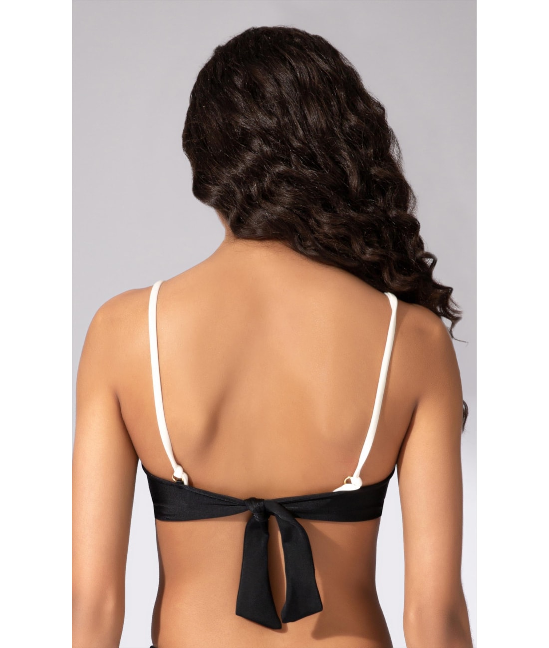 Top Meia Taça Viés Comfort Sportiva Preto