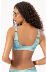 Top Regata Acqua Azul Claro