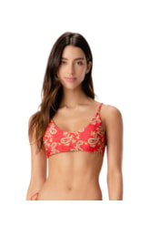 Top Regata Alças Cashmere Vermelho
