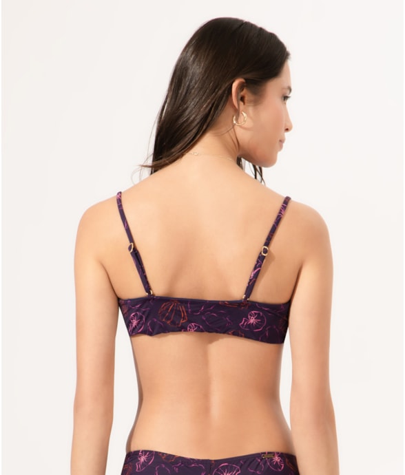 Top Regata Amarração Seychelles Roxo