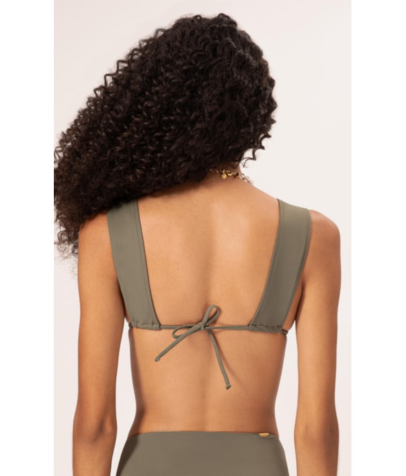 Top Regata Canal Air Sense Verde Militar